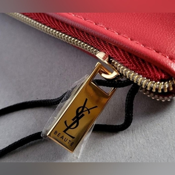 LAST DAYV SALE YSL Beauty New Cosmetics /Clutch Red - Picture 4 of 8